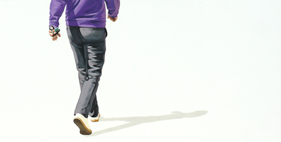 Beobachtung 12:52:33h; 75 x 150 cm; arcyl/dibond; 2010 