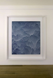 Norden (2005) Dammar auf MdF 195 x 175 cm (mit Rahmen)
